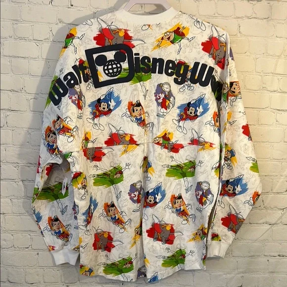 Disney Authentic Character Print Sweatshirt New - Picture 7 of 11